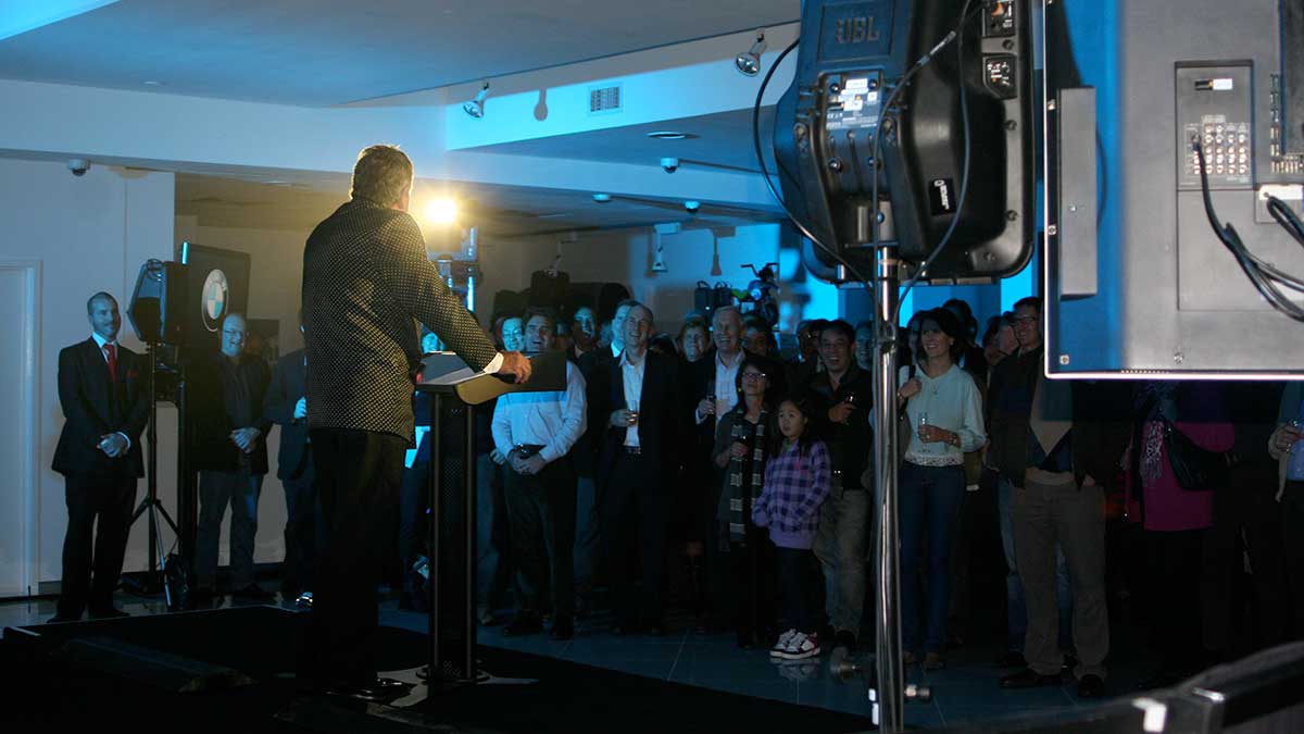 BMW launch - Ken Done