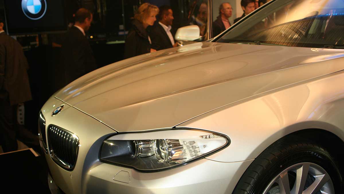 BMW – North Shore 5 Series launch - lighting